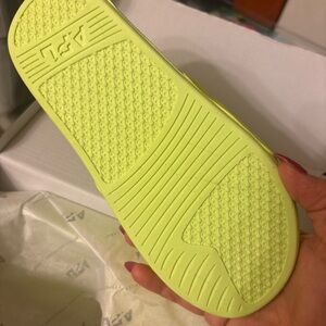 APL women Neon Yellow Sandals